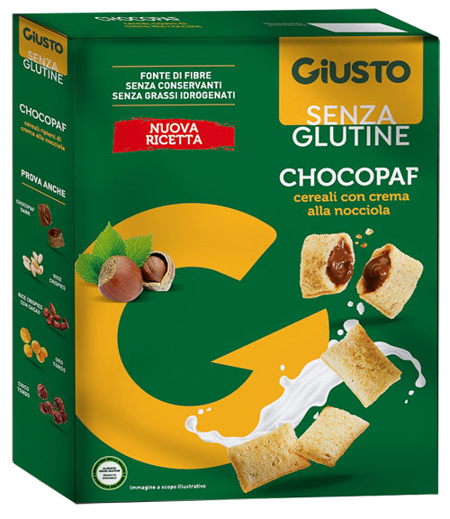 GIUSTO CHOCOPAF SENZA GLUTINE 250G