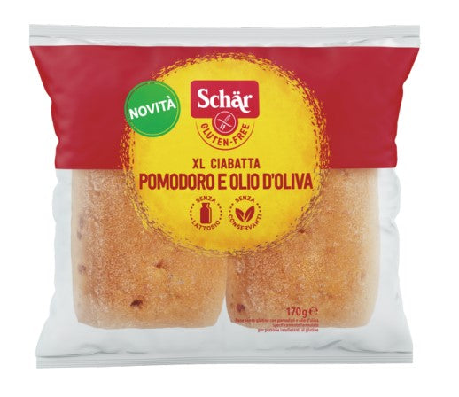 SCHAR XL CIABATTA POMODORO E OLIO D'OLIVA 170G