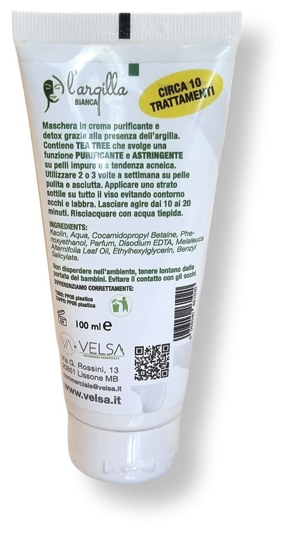 ARGILLA VELSA MASCHERA PURIF