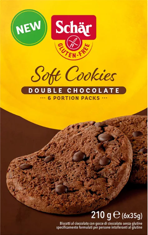 SCHAR SOFT COOKIE DOUBLE CHOCO 210G