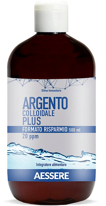 AESSERE ARGENTO COLLOIDALE PLUS 20PPM 500ML