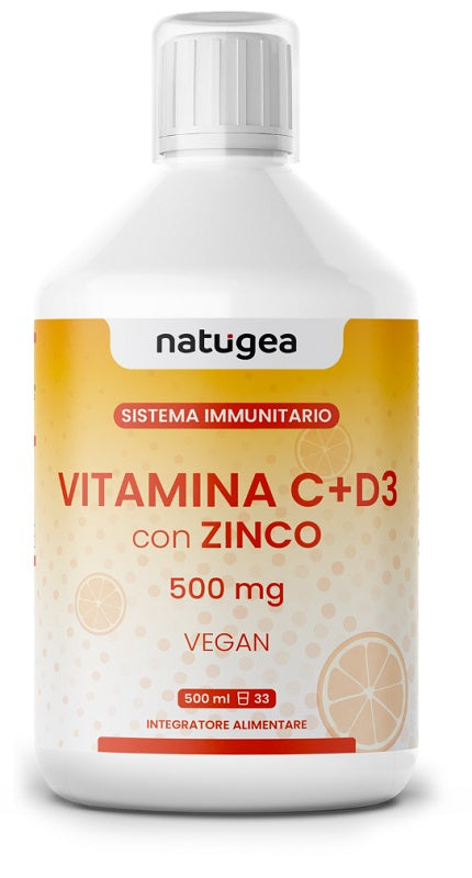 VITAMINA C+D3 CON ZINCO 500ML
