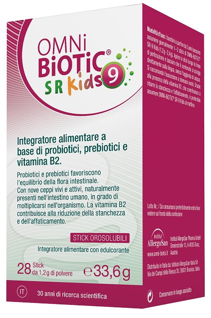 OMNI BIOTIC SR 9 KIDS 28STICK