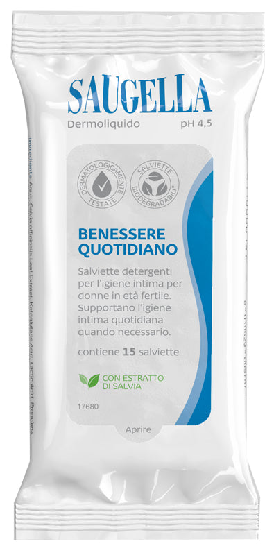 SAUGELLA DERMOLIQUIDO SALV 15P