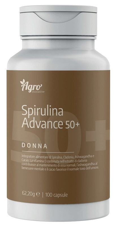 SPIRULINA ADVANCE 50+ D 100CPS
