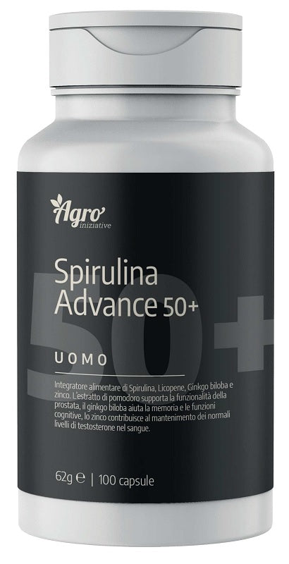SPIRULINA ADVANCE 50+ U 100CPS