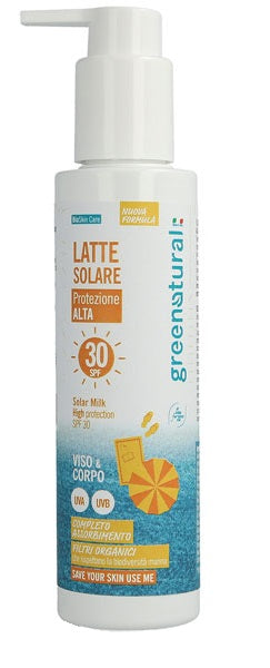GREENATURAL LATTE SOLARE SPF30 150ML