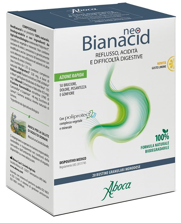 NEOBIANACID 20BUSTINE GUSTO LIMONE