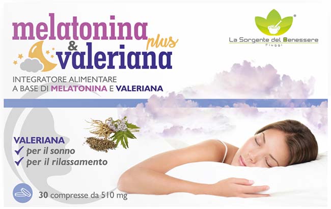 MELATONINA PLUS VALERIAN 30CPR