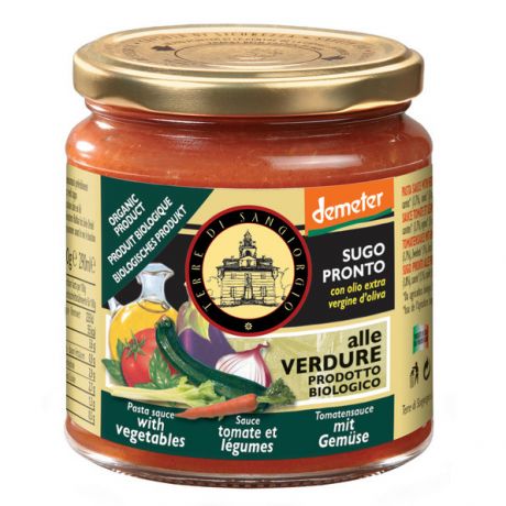 SUGO DI VERDURE TERRE DI SAN GIORGIO 300G