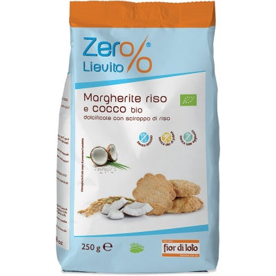 BISCOTTI MARGHERITE RISO COCCO 250G