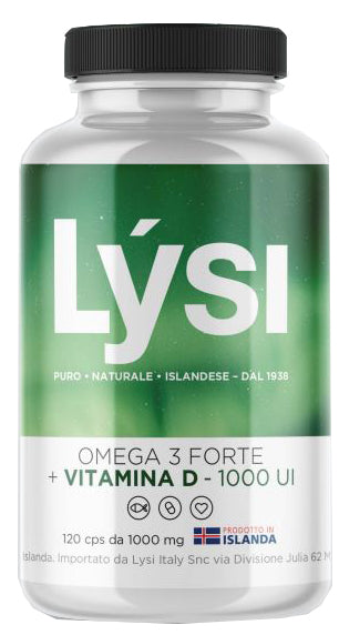 LYSI OMEGA 3 VITAMINA D 120CPS