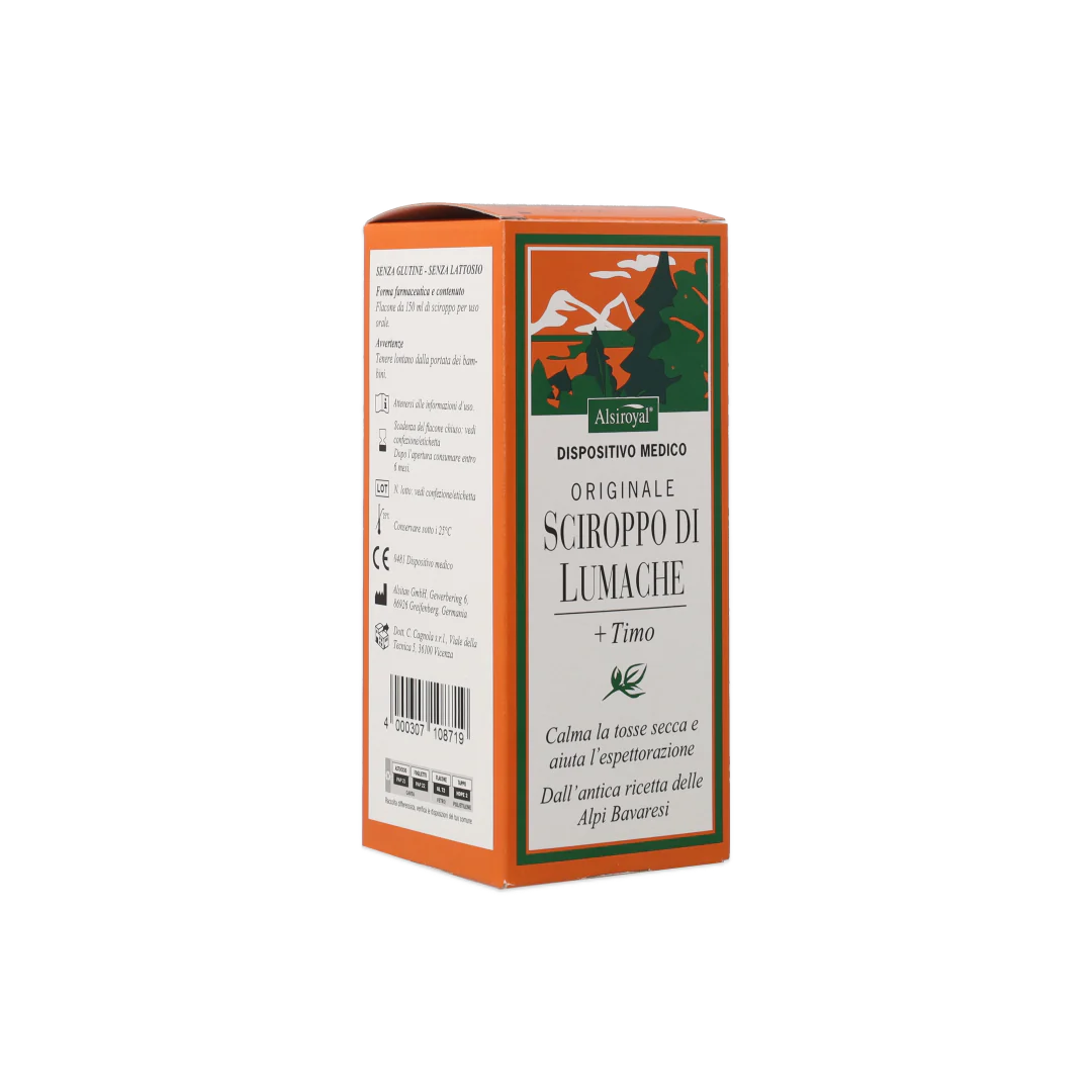 SCIROPPO LUMACHE ORIGINALE 150ML