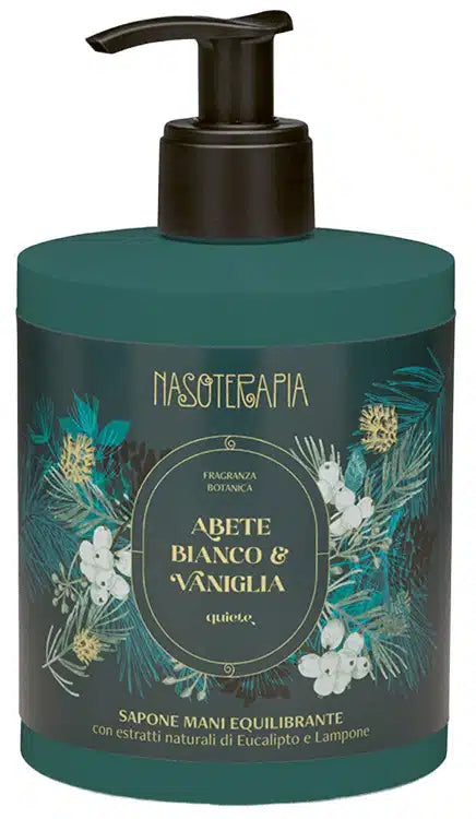 SAPONE MANI ABETE BIANCO E VANIGLIA 500ML NASOTERAPIA