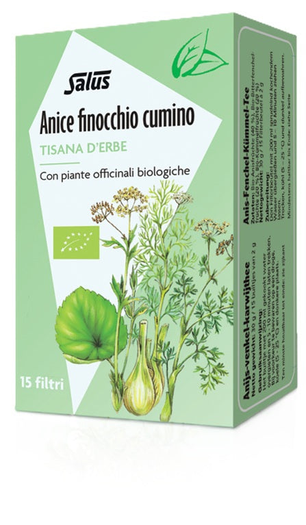 ANICE FINOCCHIO CUMINO TISANA 15 FILTRI BIO