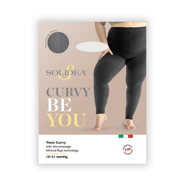 BEYOU TONIC LEGGINGS CURVY CIOCCOLATO 2M-XL