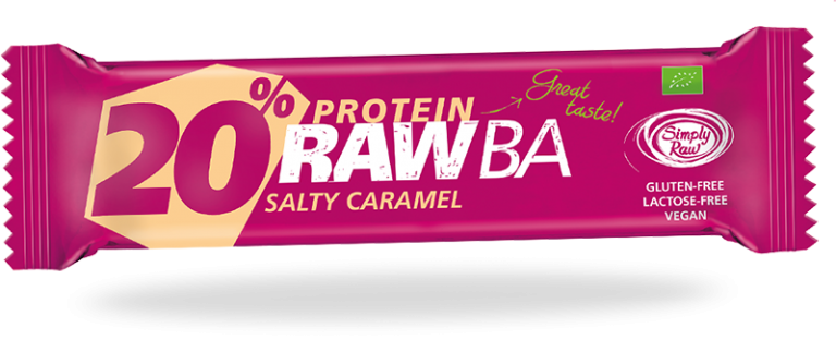 RAW BARRETTA PROTEICA CARAMELLO SALATO 40G