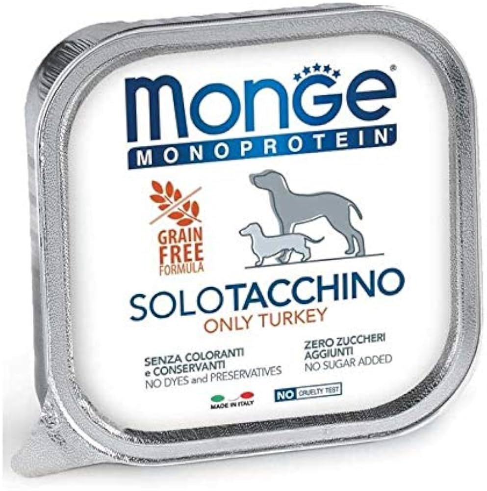 MONGE MONOPROT 100% TACCHINO 150GR