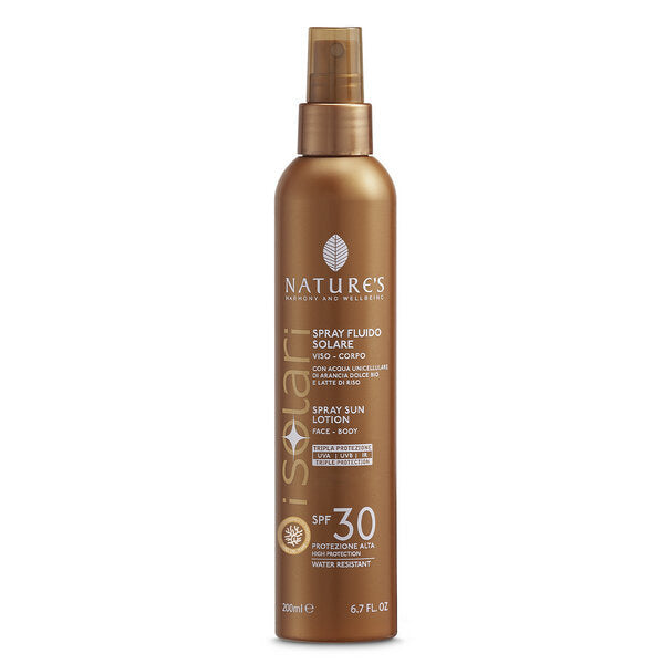 NATURE'S SPRAY FLUIDO SOLARE SPF30 200ML