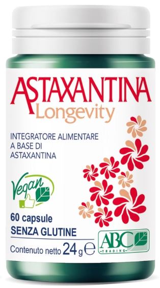 ASTAXANTINA LONGEVITY ABC TRADING 60 CAPSULE