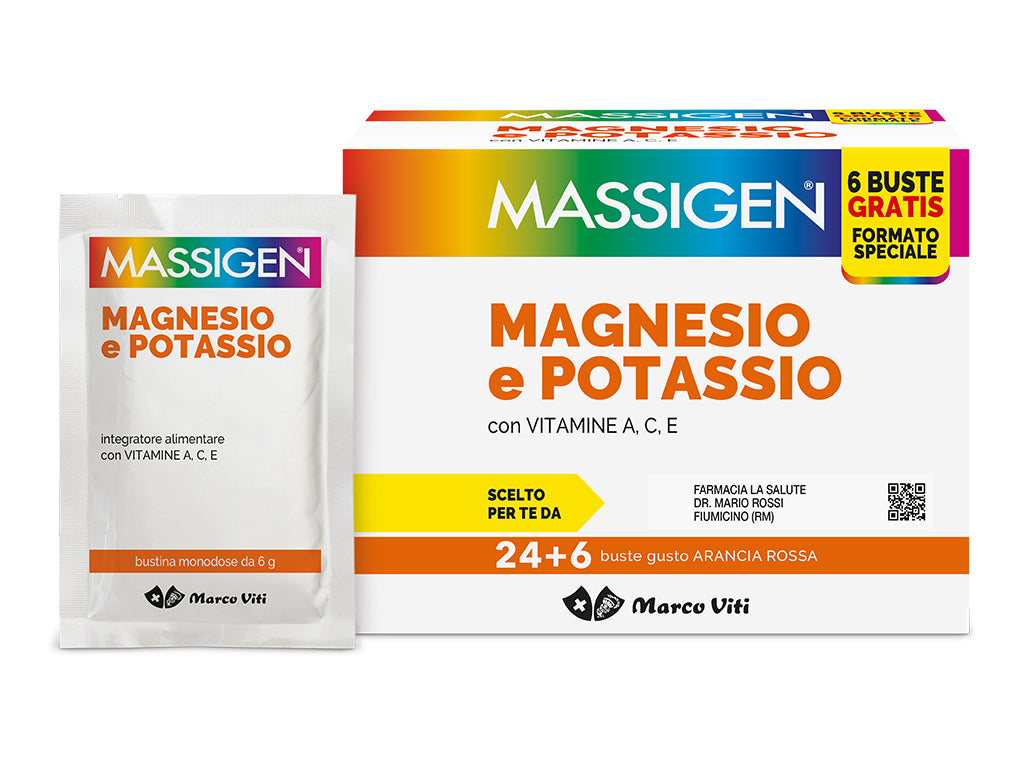 MASSIGEN MAGNESIO POTASSIO - 24 BUSTE