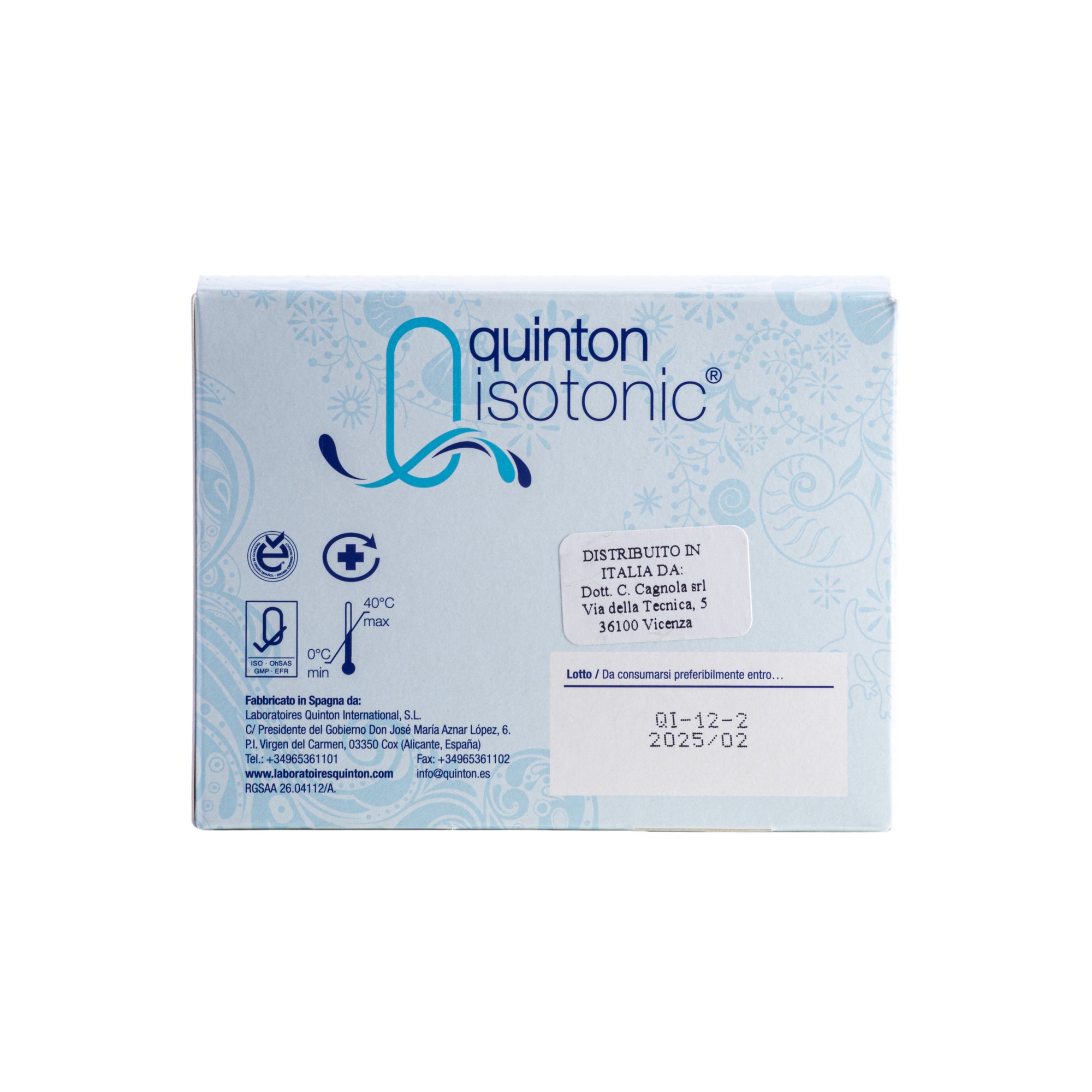 QUINTON PLASMA ISOTONIC ORIGINALE 30 fiale