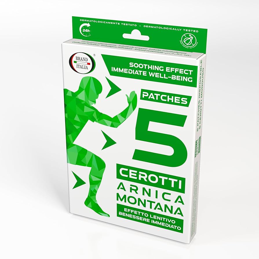 BRAND ITALIA 5 CEROTTI ARNICA
