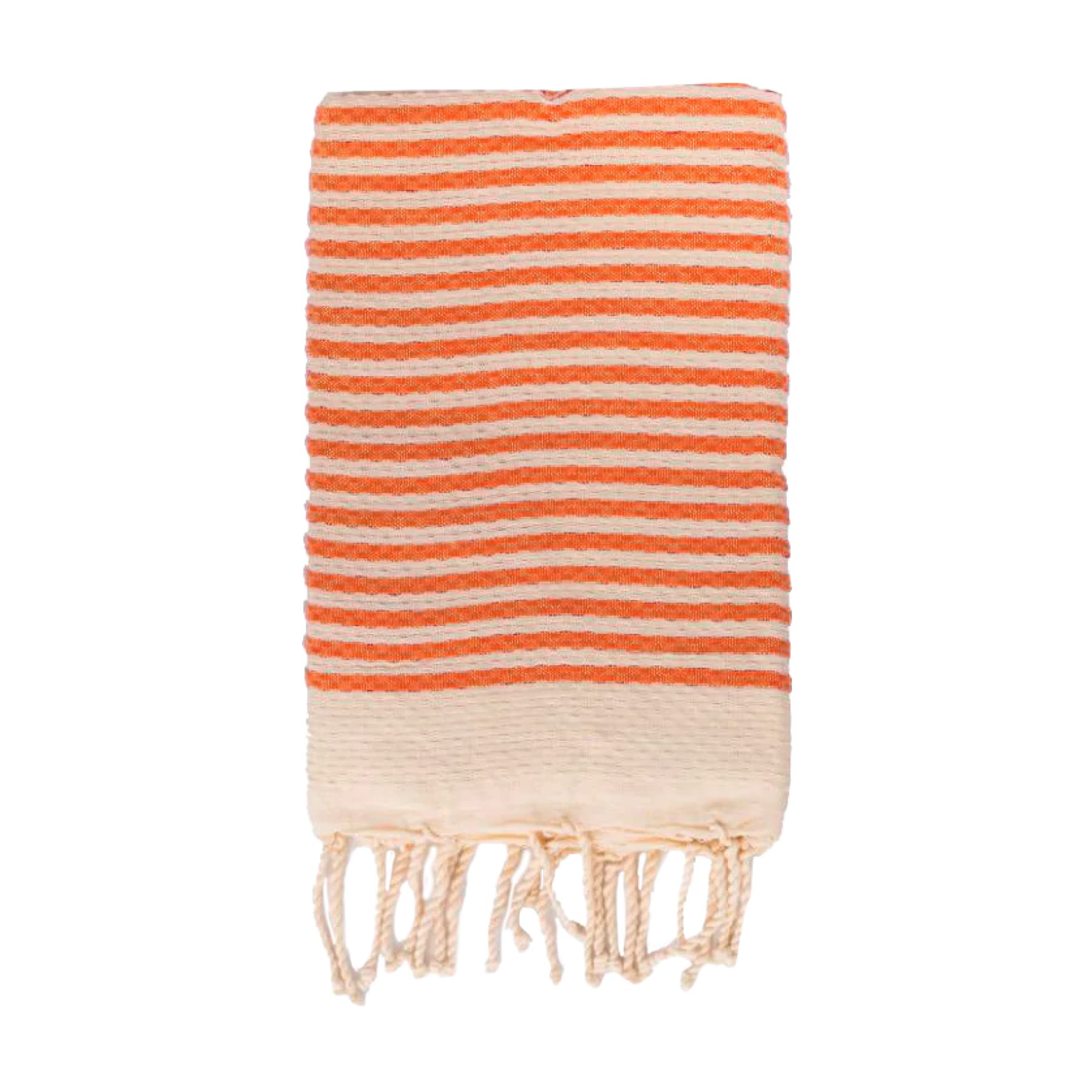 TELO HAMMAM LARGA ARANCIO 100% COTONE