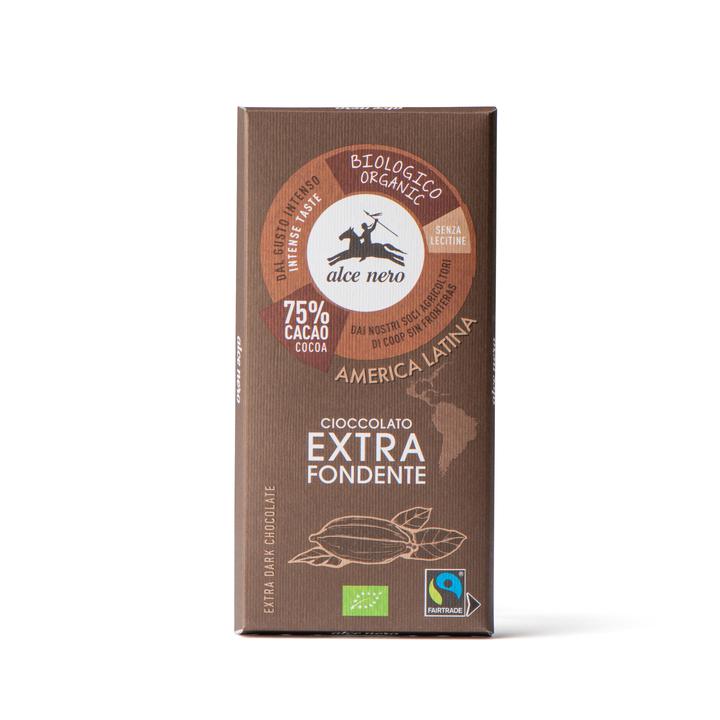 ALCE NERO TAVOLETTA CIOCCOLATO EXTRAFONDENTE