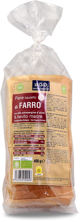 PANE BAULETTO FARRO 400G