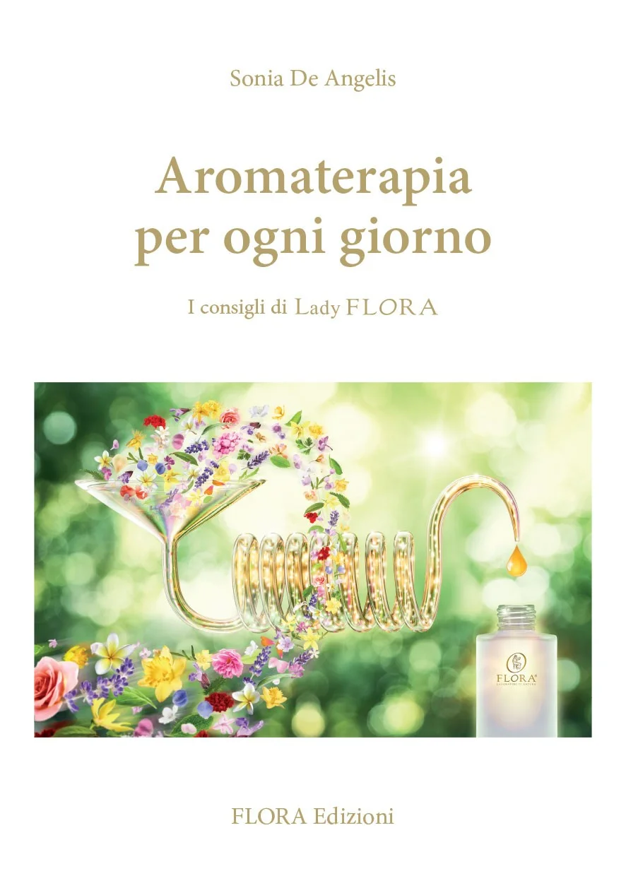 LIBRO "AROMATERAPIA PER OGNI GIORNO" DI SONIA DE ANGELIS - EDIZIONI FLORA