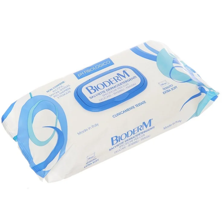 BIODERM SALVIETTE DERMODETERGENTI 100 PEZZI