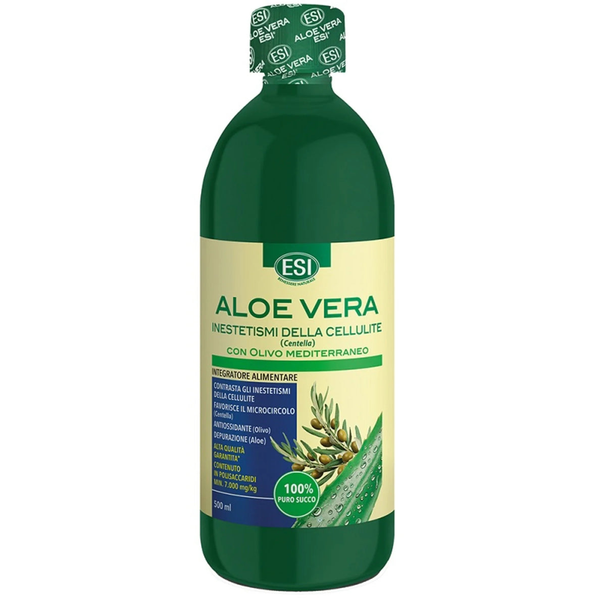 SUCCO ALOE VERA CON OLIVO CELLULITE 500 ML