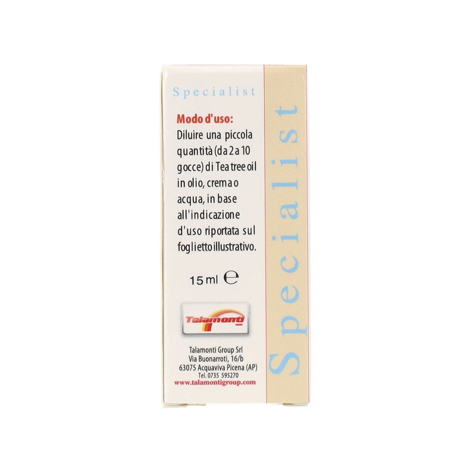 TEA TREE OIL ESS 15ML