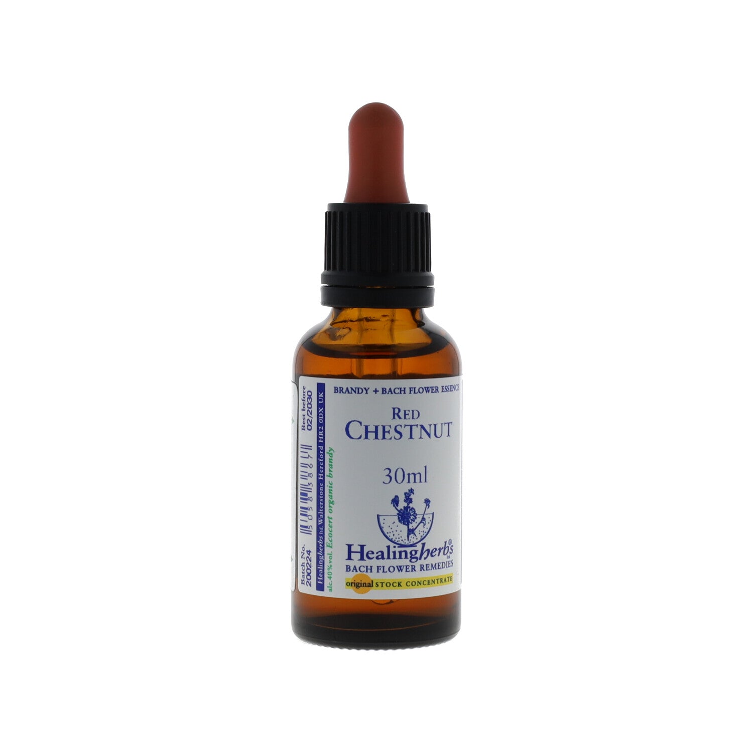 FIORI DI BACH HEALING HERBS RED CHESTNUT  30ML