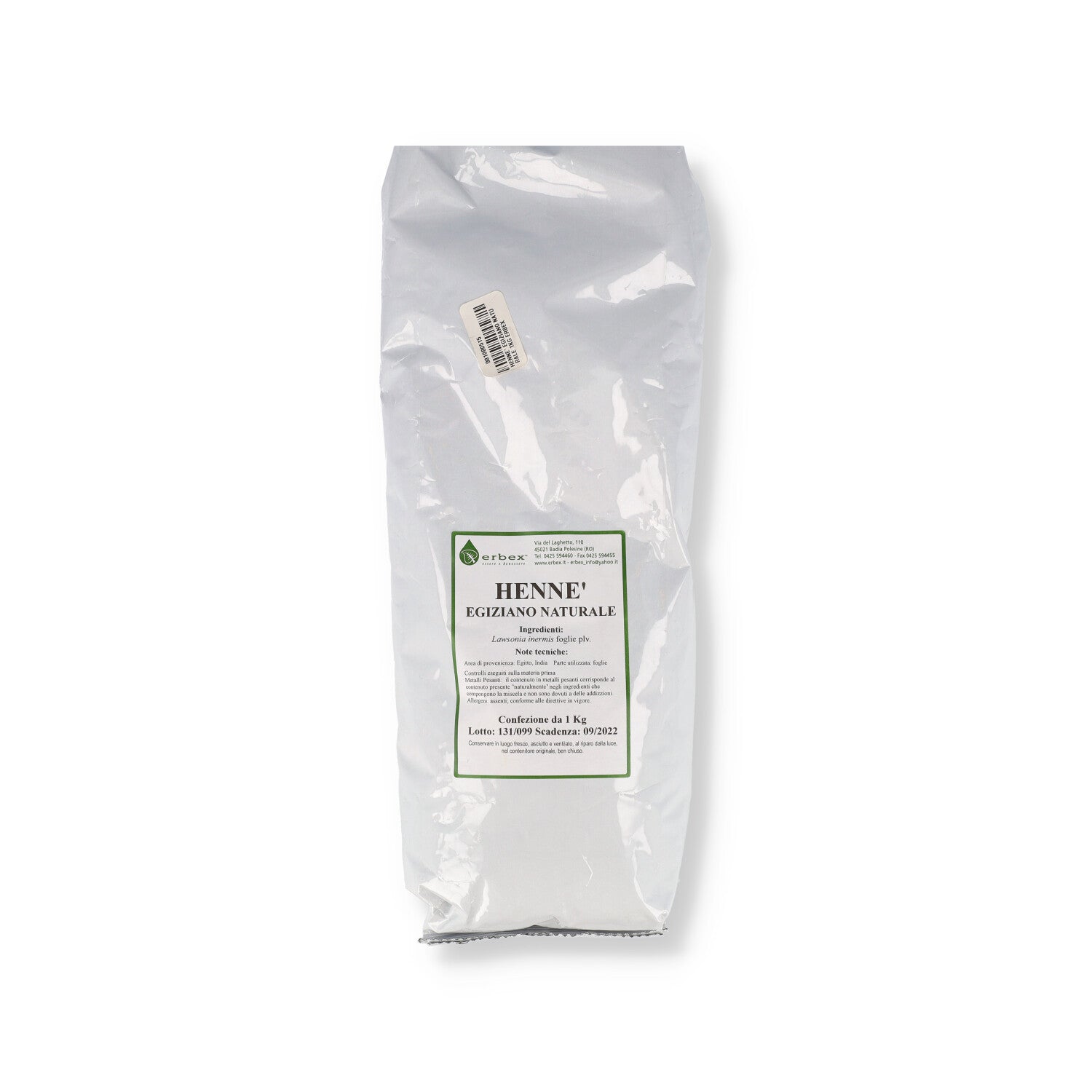 HENNE EGIZIANO NATURALE 1KG
