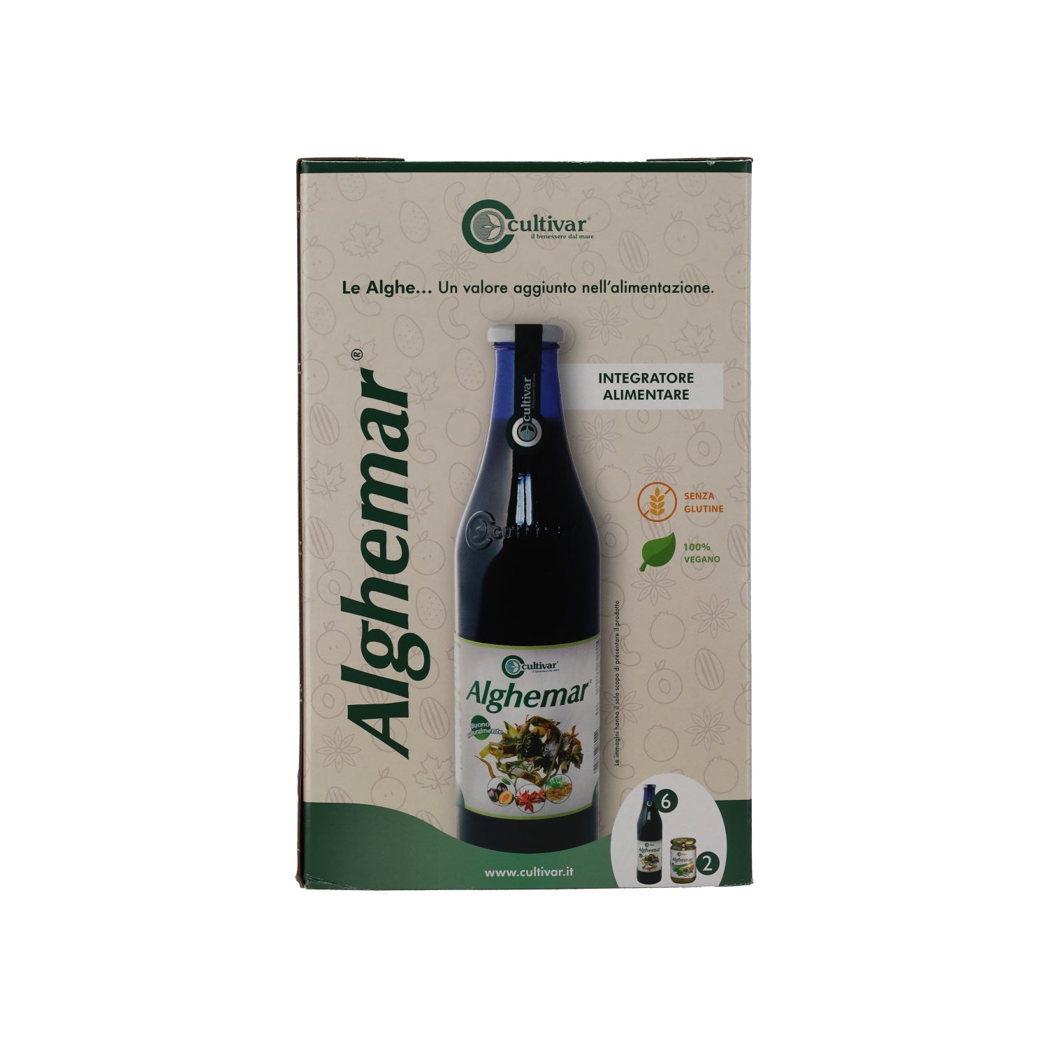 ALGHEMAR CLASSICO VERDE 6 BOTTIGLIE + 2 PATE'