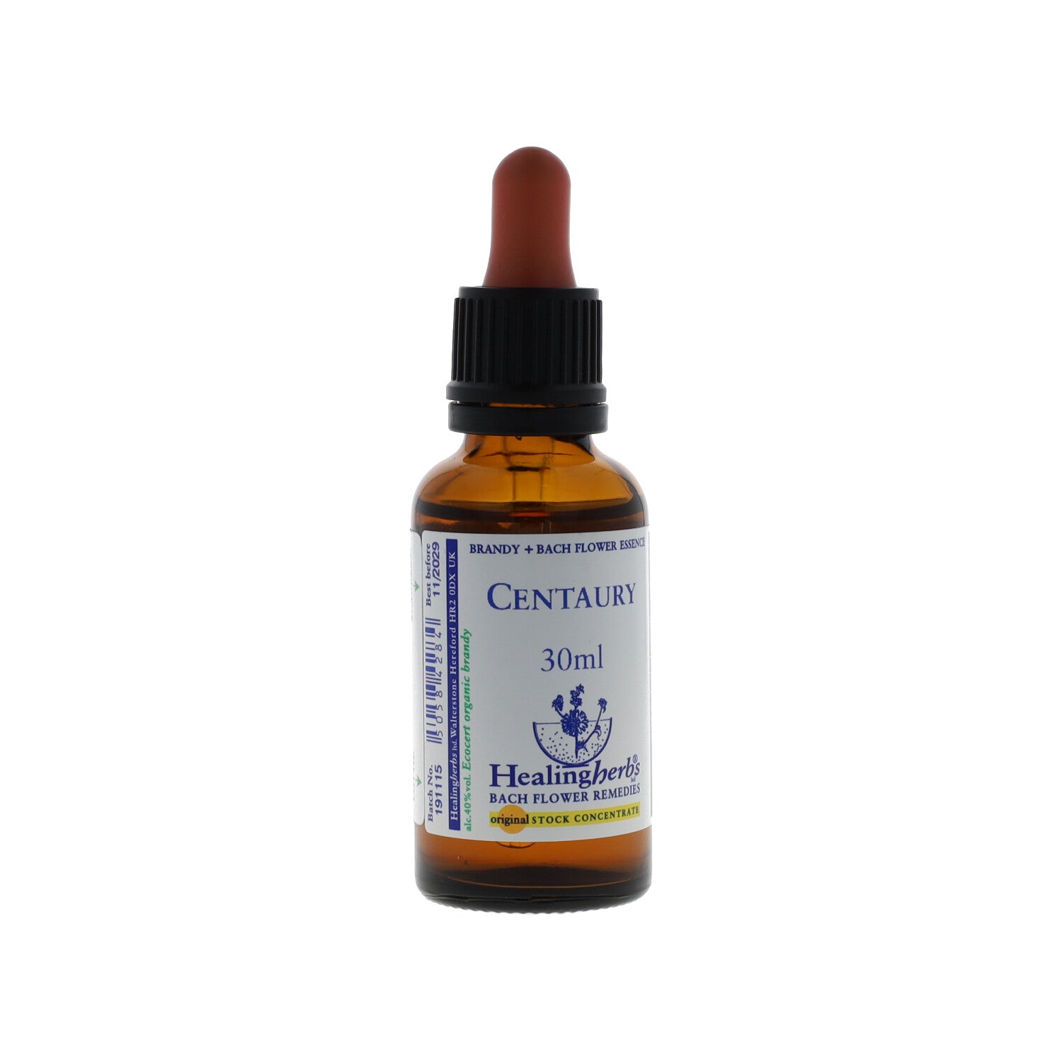 FIORI DI BACH HEALING HERB CENTAURY 30ML