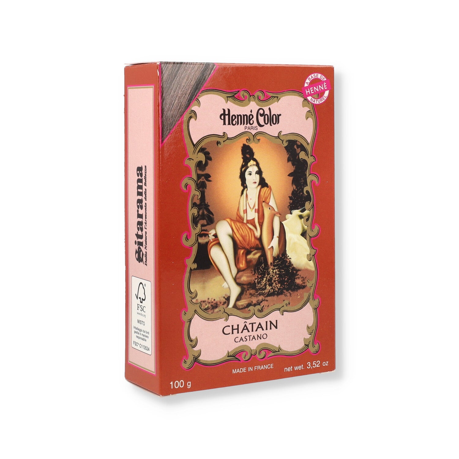 POLVERE HENNE CASTANO