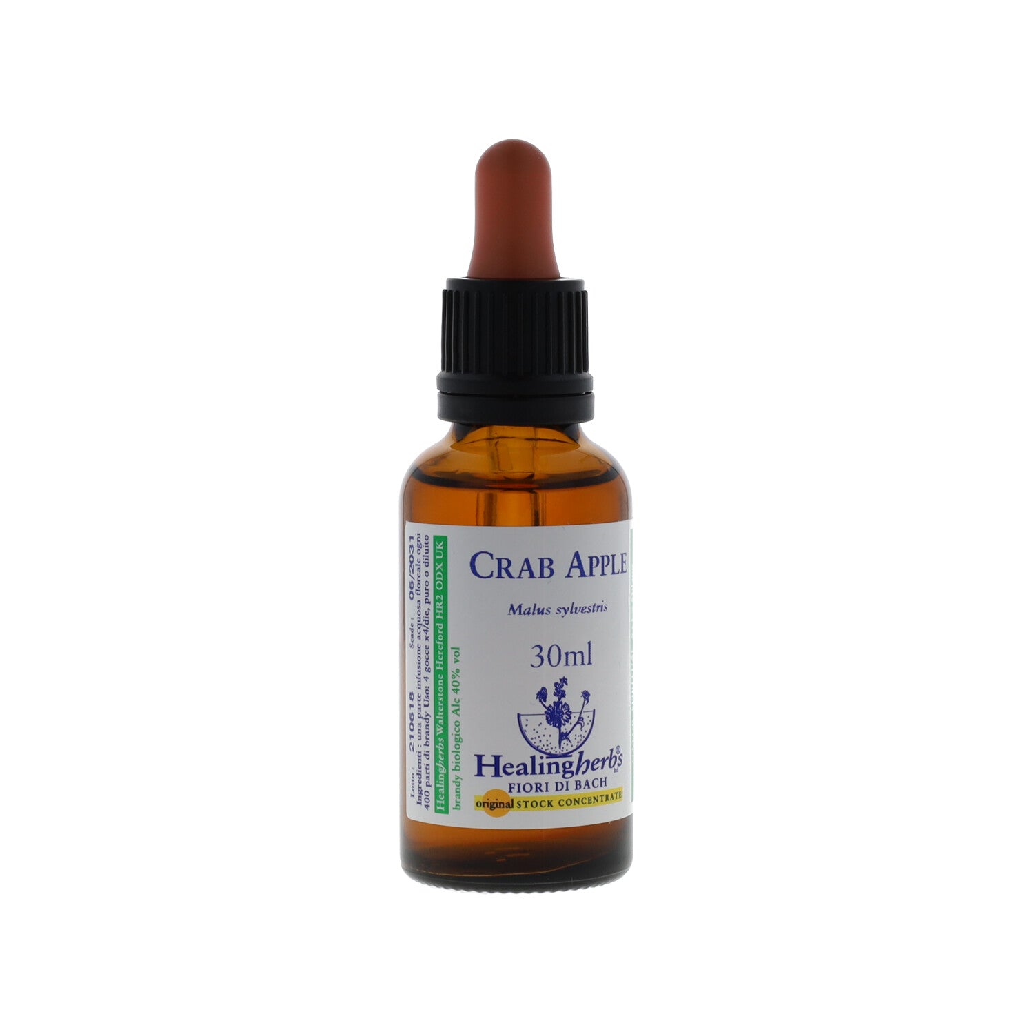 FIORI DI BACH HEALING HERBS CRAB APPLE 30ML