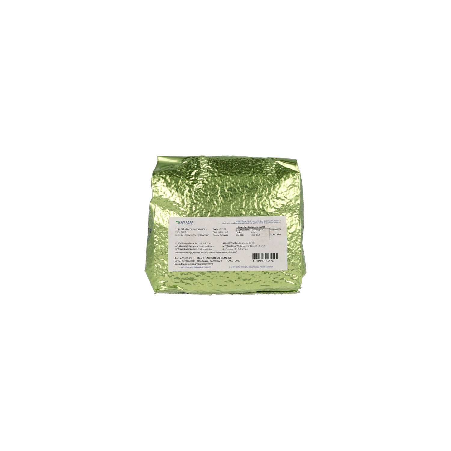 ERBE FIENO GRECO SEMI 1KG