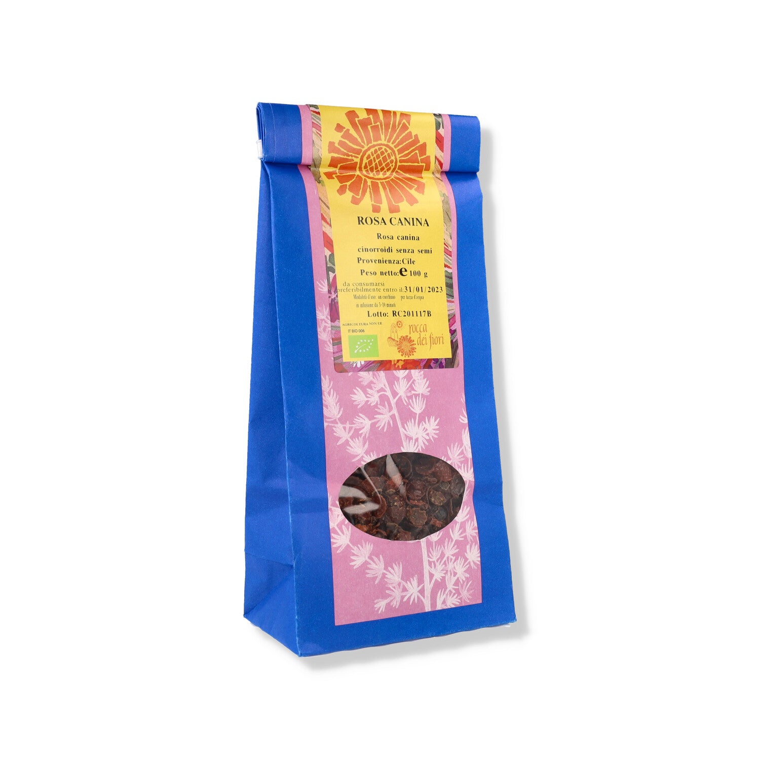 ROSA CANINA CINORROIDI SENZA SEMI 100G