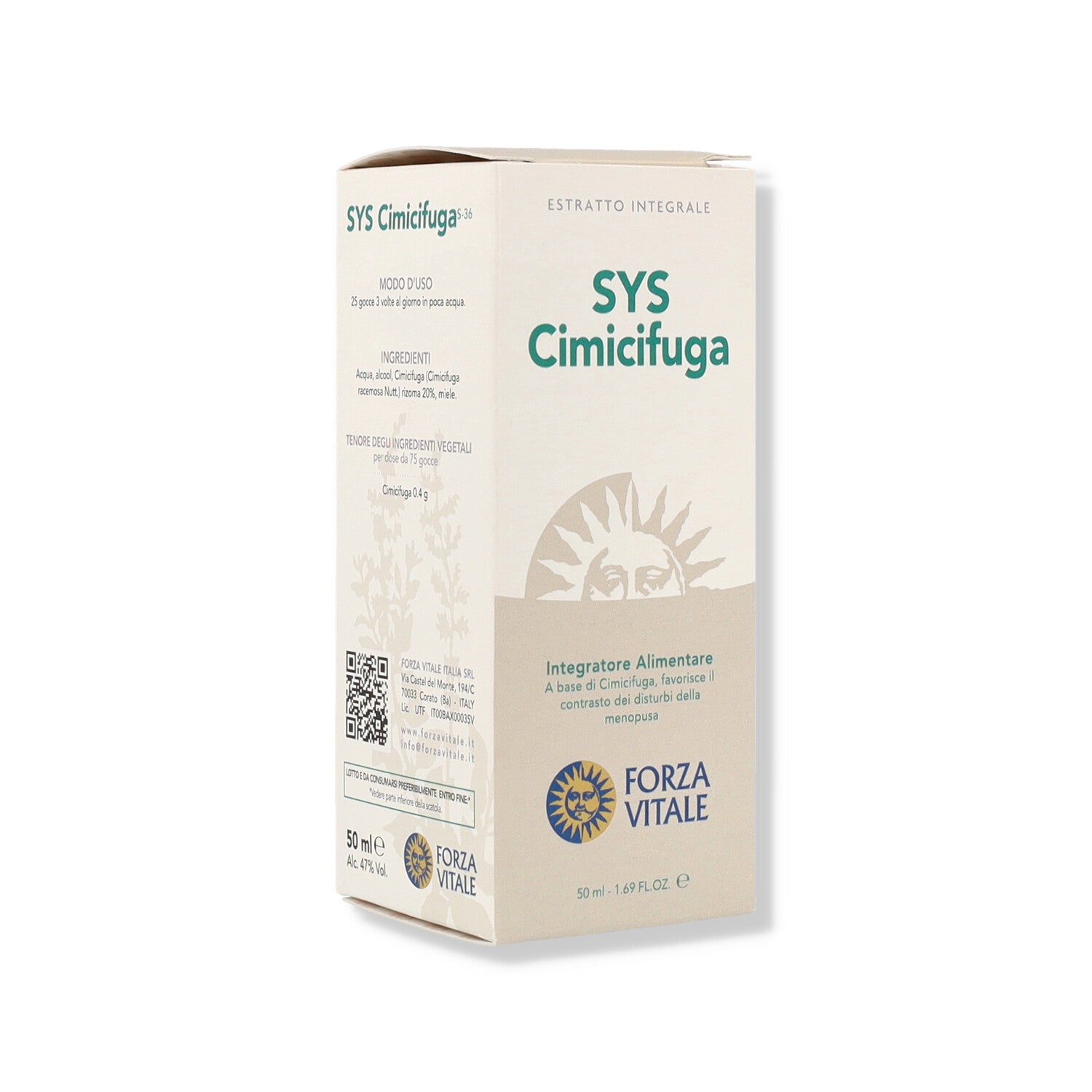 SYS CIMICIFUGA GOCCE 50ML