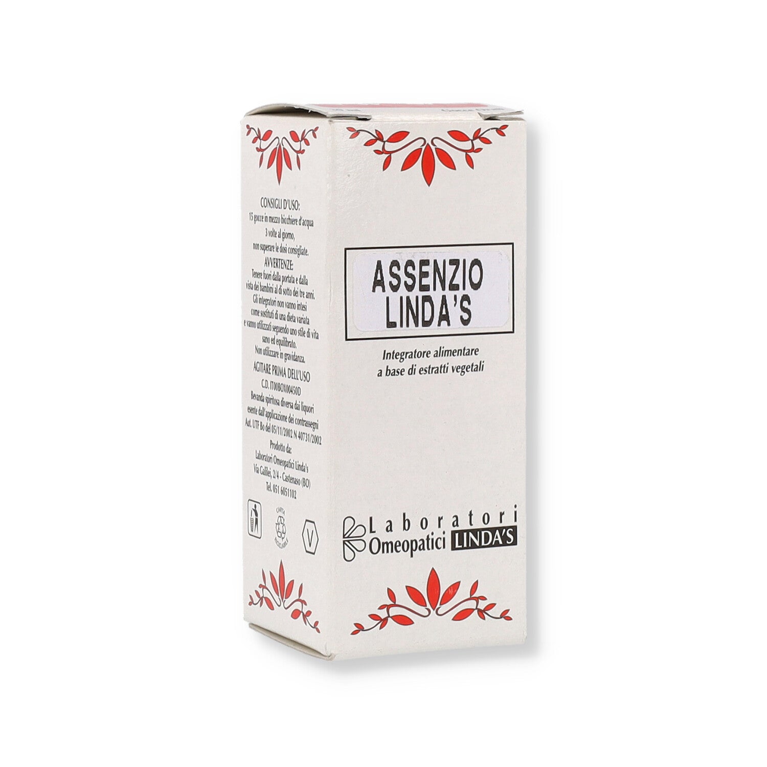 ASSENZIO 30ML GOCCE LINDAS