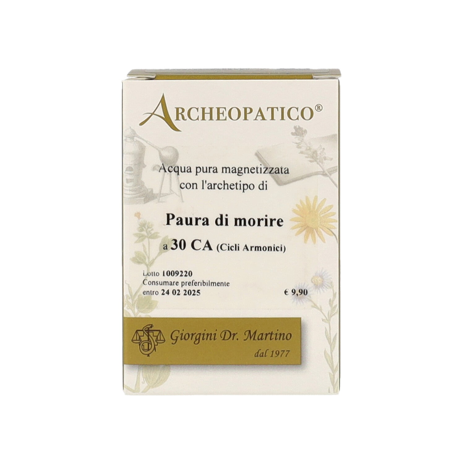 ARCHEOPATICO PAURA DI MORIRE 30 CA 10ML