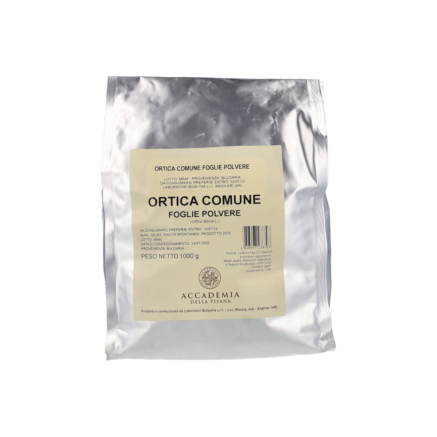 ORTICA COMUNE FOGLIE POLVERE 1KG