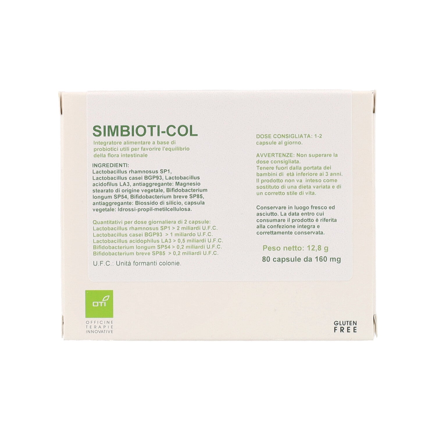 SIMBIOTI COL 80 CAPSULE