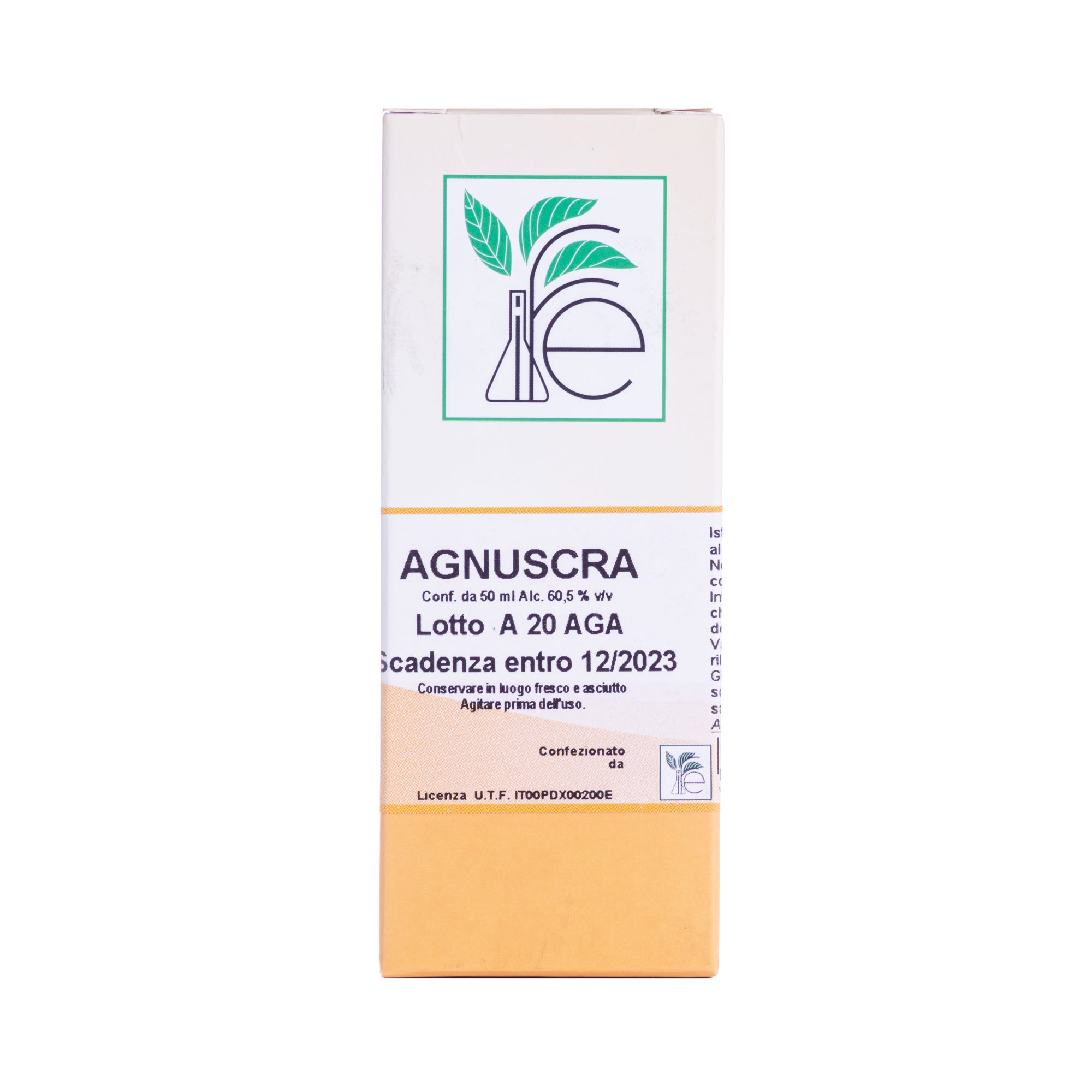 AGNUSCRA (AGNUS CASTUS) SOLUZIONE IDROALCOLICA