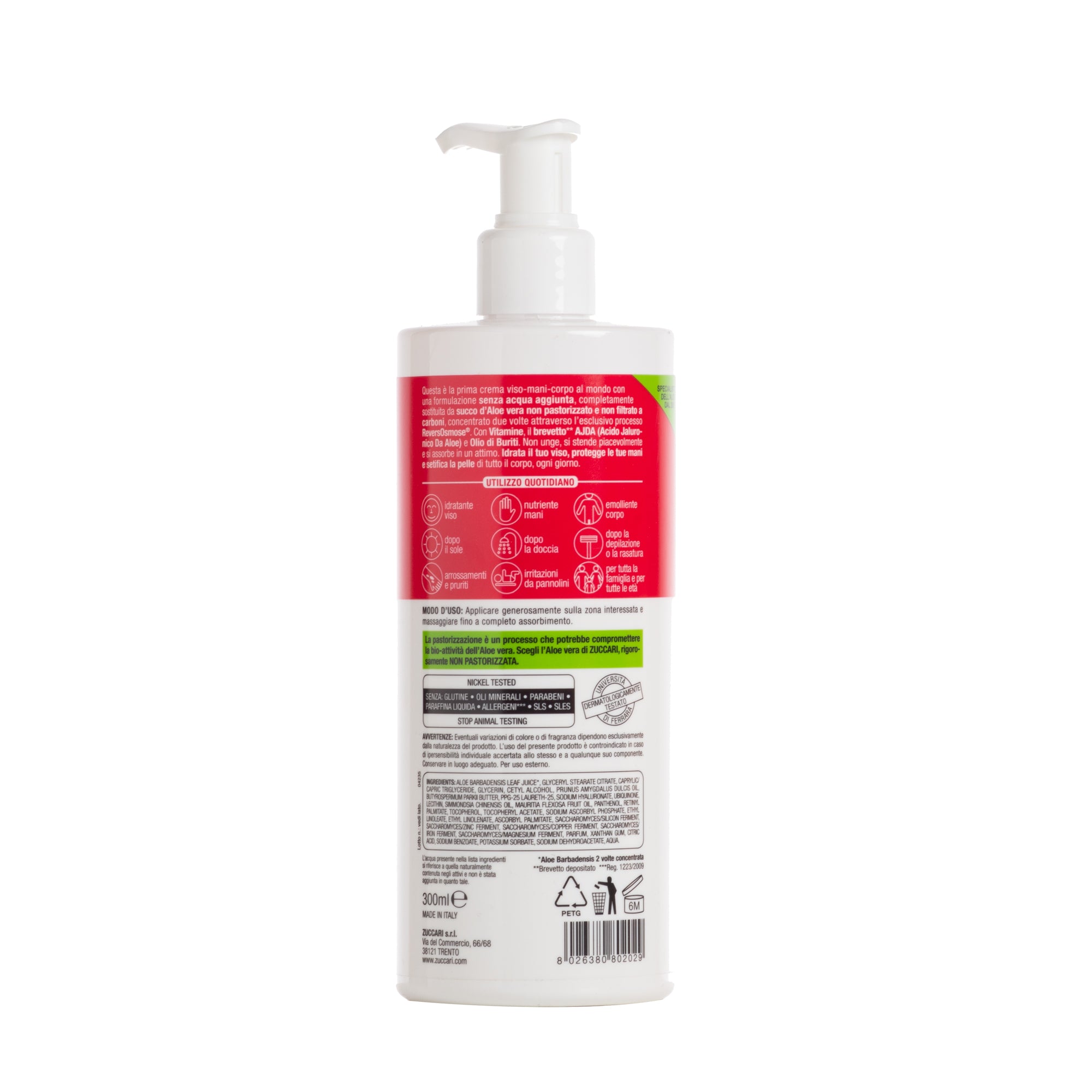 ALOEVERA2 CREMA D'ALOE UNIVERSALE 300ML
