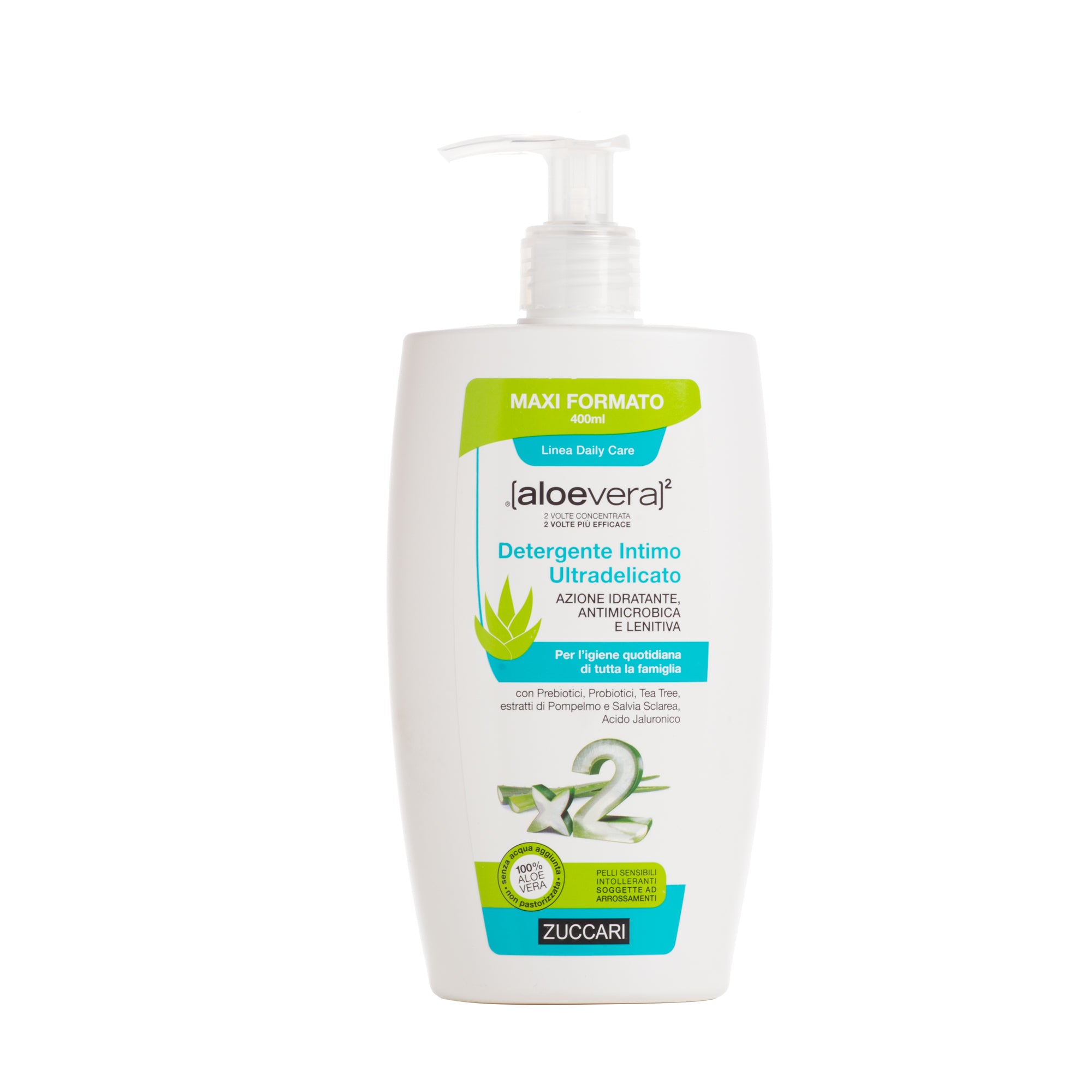 ALOEVERA2 DETERGENTE INTIMO ULTRADELICATO 400ML